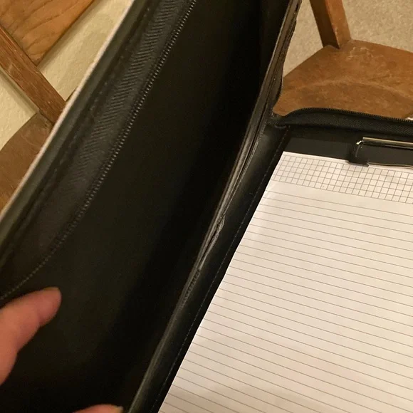 Hair on Hide (HOH)/Leather Binder & Merrick's HOH/Leather Address Book Bundle - Picture 9 of 15